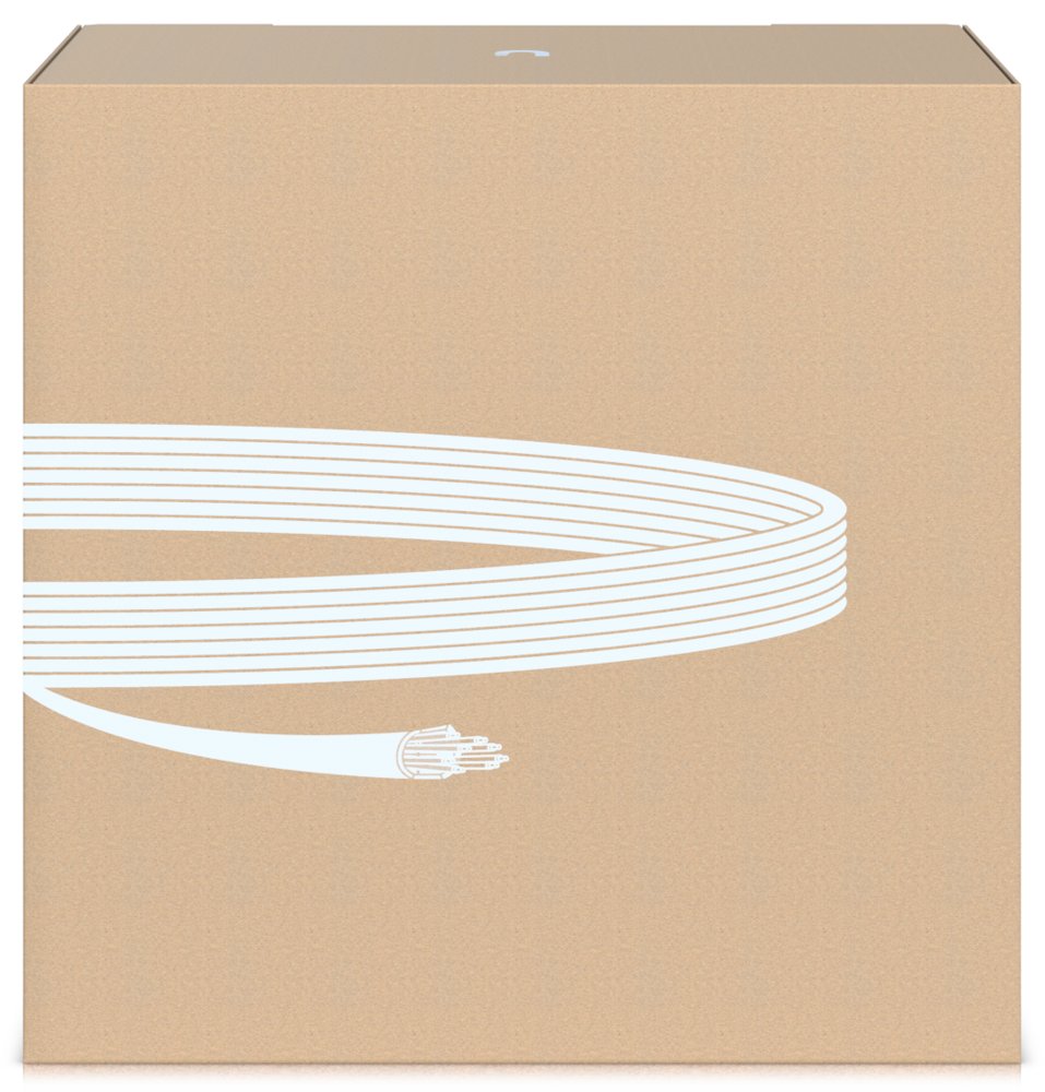 Ubiquiti UniFi Indoor Cable Cat6A CMR - UTP kabel, Cat6A, 23 AWG, Riser CMR, box 305m