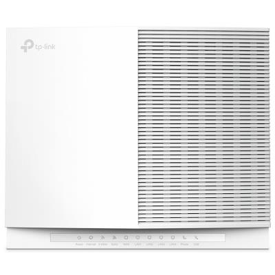 TP-Link EX820v - AX6000 Dualband router s WiFi 6, 1x 2,5GWAN, 1x 2,5GLAN, 3x GLAN, 2x RJ11(FXS), 1x USB 3.0, EasyMesh