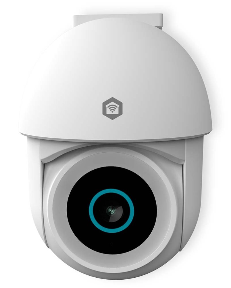 NEDIS IP kamera/ venkovní/ IP65/ Wi-Fi/ 3Mpix/ 1296p/ reflektor/ Onvif/ detekce pohybu/ noční vidění 10m/ bílá