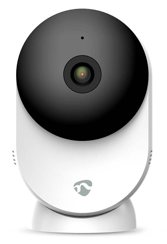 NEDIS IP kamera/ vnitřní/ Wi-Fi/ 3Mpix/ 1296p/ Onvif/ detekce pohybu/ noční vidění 10m/ bílá