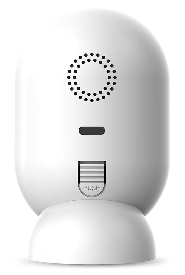 NEDIS IP kamera/ vnitřní/ Wi-Fi/ 3Mpix/ 1296p/ Onvif/ detekce pohybu/ noční vidění 10m/ bílá