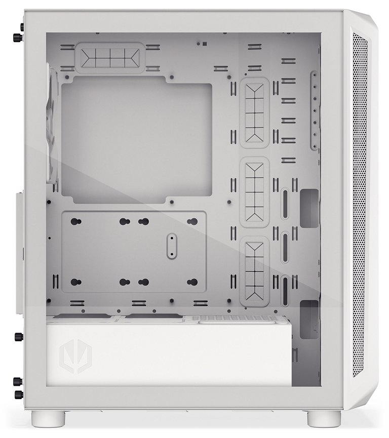 Endorfy skříň Arx 500 White ARGB / ATX / 4x140 ARGB fan (až 7 fans) / 2xUSB-A / USB-C / tvrz. sklo  / mesh panel /  bílá