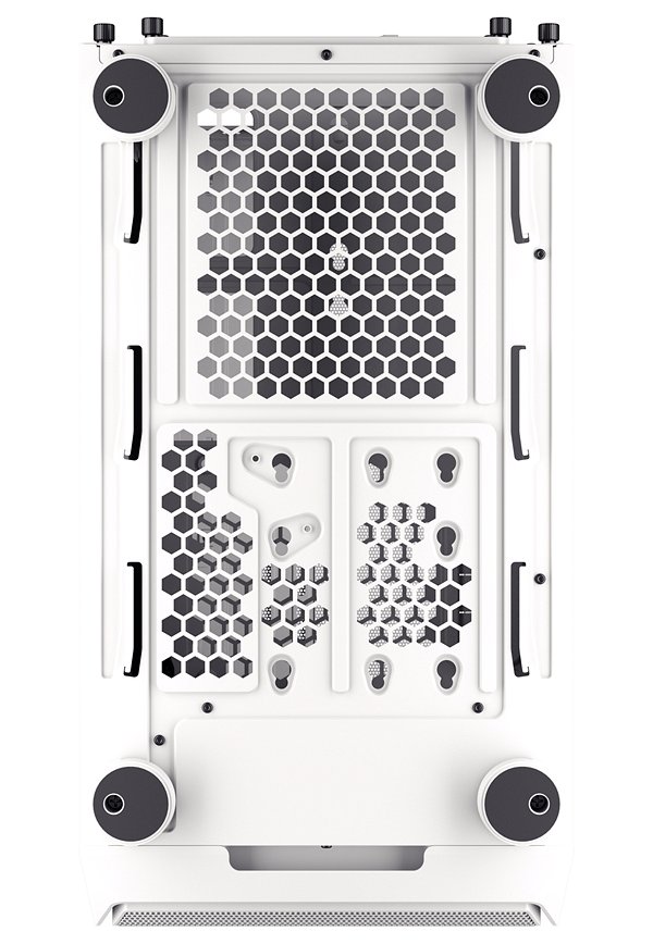Endorfy skříň Arx 500 White ARGB / ATX / 4x140 ARGB fan (až 7 fans) / 2xUSB-A / USB-C / tvrz. sklo  / mesh panel /  bílá
