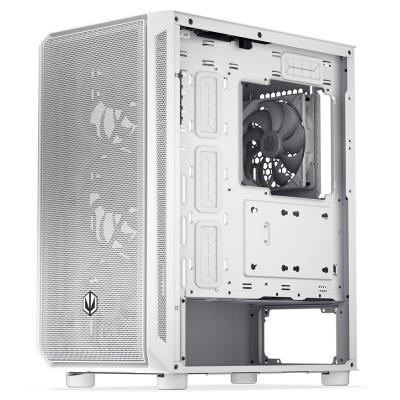 Endorfy skříň Arx 500 White ARGB / ATX / 4x140 ARGB fan (až 7 fans) / 2xUSB-A / USB-C / tvrz. sklo  / mesh panel /  bílá