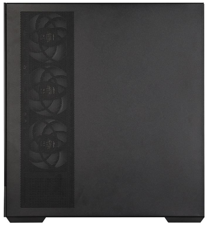 Zalman skříň P40 DS / ATX / 4x120mm ARGB fan / 2xUSB 3.0 / USB-C / displej / panoramatická / černá