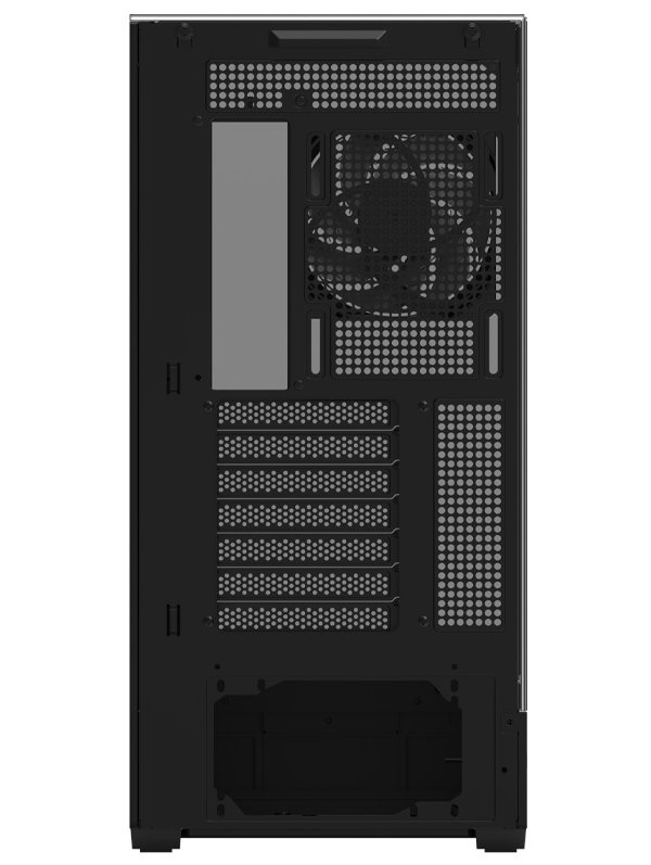 Zalman skříň P40 Prism Plus / midT / 4x120mm ARGB fan / 2xUSB 3.0 / USB-C / panoramatická / černá