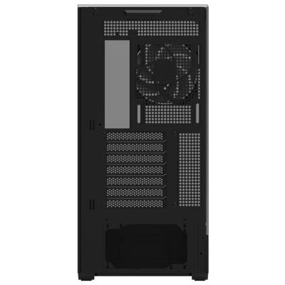 Zalman skříň P40 Prism Plus / midT / 4x120mm ARGB fan / 2xUSB 3.0 / USB-C / panoramatická / černá