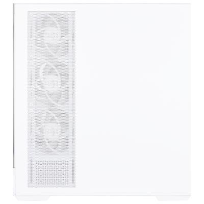 Zalman skříň P40 DS / ATX / 4x120mm ARGB fan / 2xUSB 3.0 / USB-C / displej / panoramatická / bílá