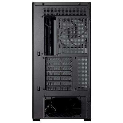Zalman skříň P40 DS / ATX / 4x120mm ARGB fan / 2xUSB 3.0 / USB-C / displej / panoramatická / černá