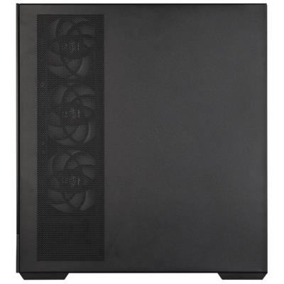 Zalman skříň P40 DS / ATX / 4x120mm ARGB fan / 2xUSB 3.0 / USB-C / displej / panoramatická / černá