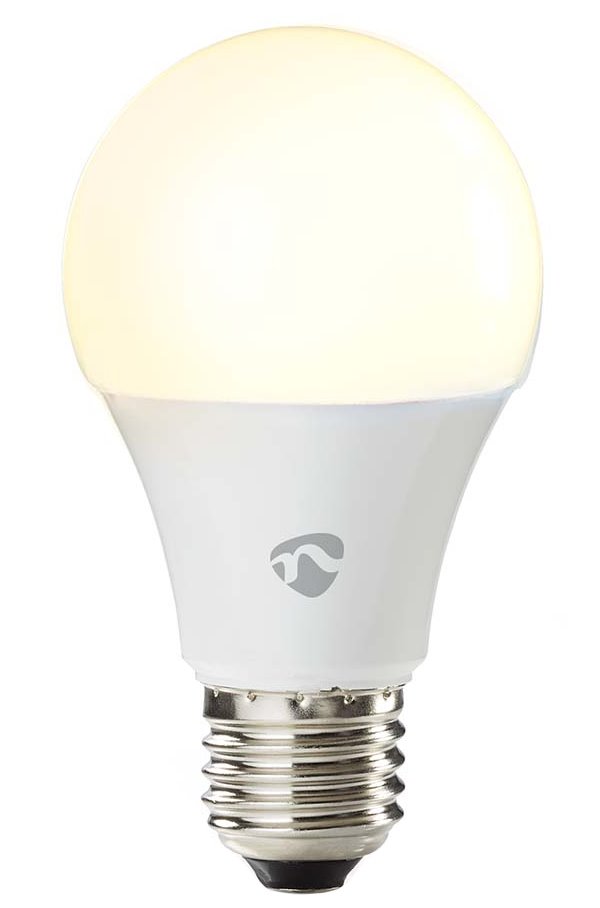 NEDIS chytrá LED žárovka/ Zigbee 3.0/ E27/ A60/ 9W/ 230V/ 470lm/ teplá až studená bíla/ 2700 - 6500K/ RGB/ stmívatelná