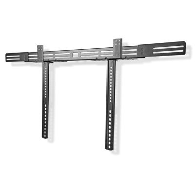 NEDIS univerzální držák pro repro / na soundbar/ nosnost 10 kg/ nastavení hloubky/ černý