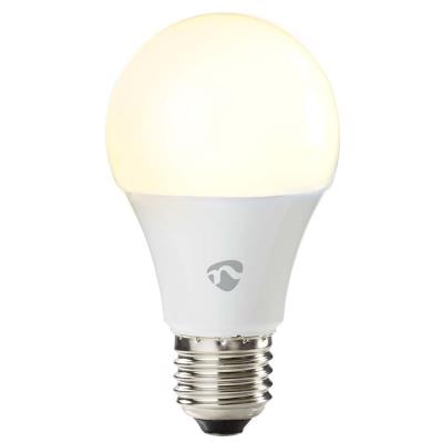NEDIS chytrá LED žárovka/ Zigbee 3.0/ E27/ A60/ 9W/ 230V/ 470lm/ teplá až studená bíla/ 2700 - 6500K/ RGB/ stmívatelná