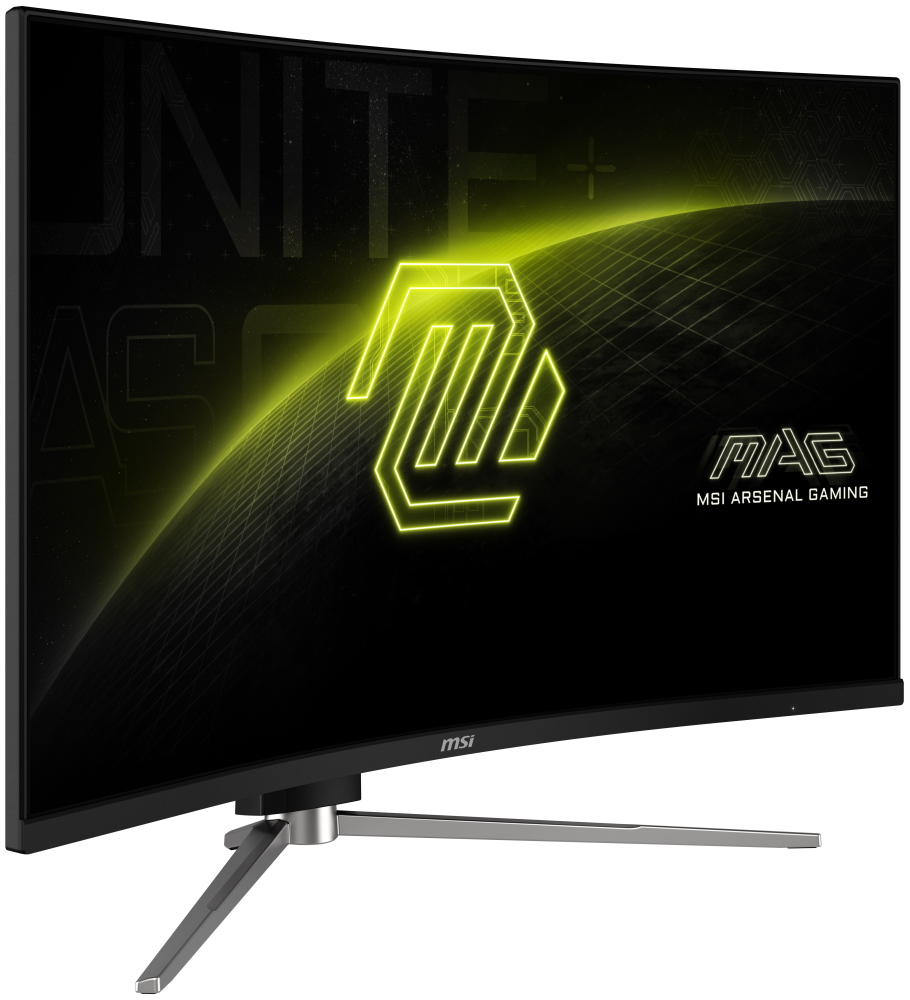 MSI Gaming MAG 325CQRF QD E2/ 31,5" zakřivený/ 2560x1440 / VA LED/ 0,5ms/ 180Hz/ 300cd/m2/ 3500:1/ HDMI/ DP/ VESA/ černý