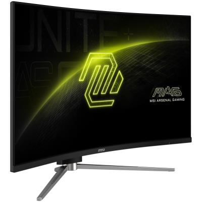 MSI Gaming MAG 325CQRF QD E2/ 31,5" zakřivený/ 2560x1440 / VA LED/ 0,5ms/ 180Hz/ 300cd/m2/ 3500:1/ HDMI/ DP/ VESA/ černý