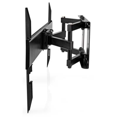NEDIS nástěnný TV držák/ 37 - 80"/ nosnost 35 kg/ náklon 15°/ otočný 0 - 180°/ Full Motion/ ocel/ černý