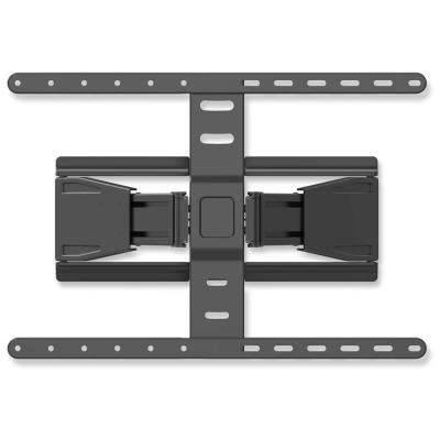 NEDIS nástěnný TV držák/ 43 - 90"/ nosnost 50 kg/ náklon -15 - 3°/ otočný -30 - 30°/ Full Motion/ ocel/ černý