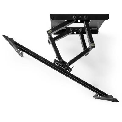 NEDIS nástěnný TV držák/ 37 - 80"/ nosnost 35 kg/ náklon 15°/ otočný 0 - 180°/ Full Motion/ ocel/ černý