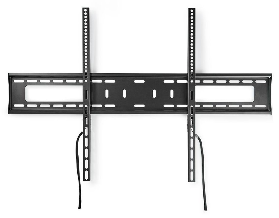 NEDIS nástěnný TV držák/ 60 - 100"/ nosnost 75 kg/ vzdálenost od stěny 30,5 mm/ fixní/ ocel/ černý