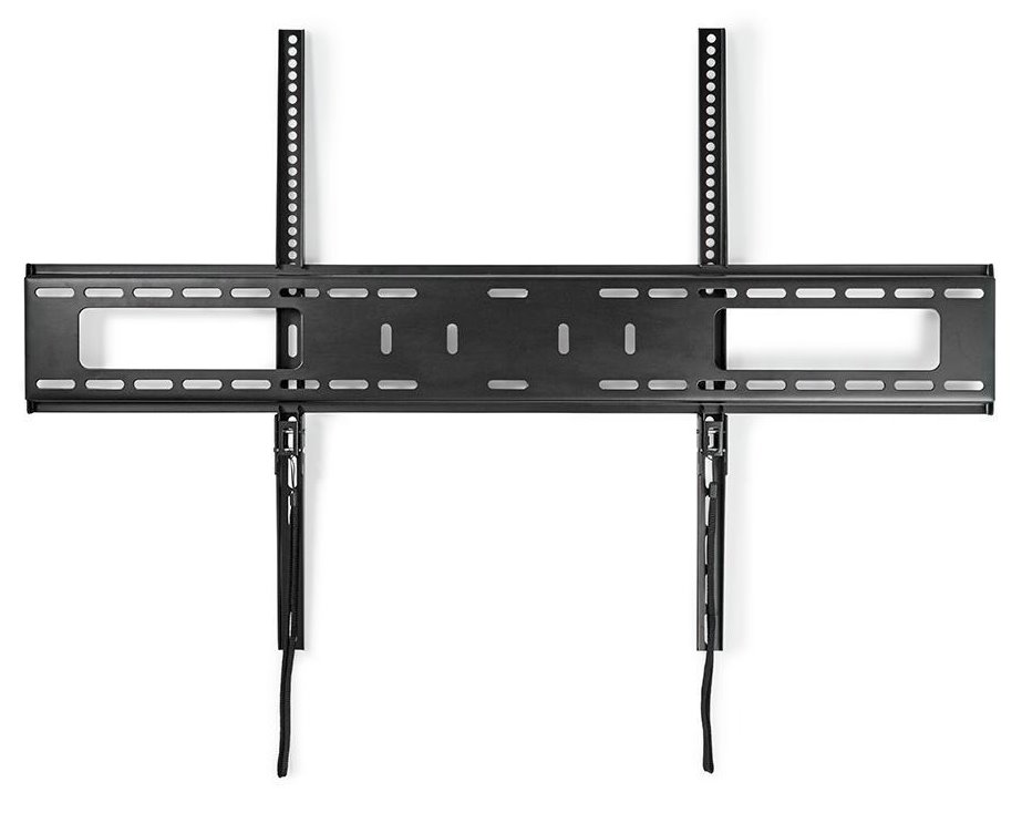 NEDIS nástěnný TV držák/ 60 - 100"/ nosnost 75 kg/ vzdálenost od stěny 30,5 mm/ fixní/ ocel/ černý