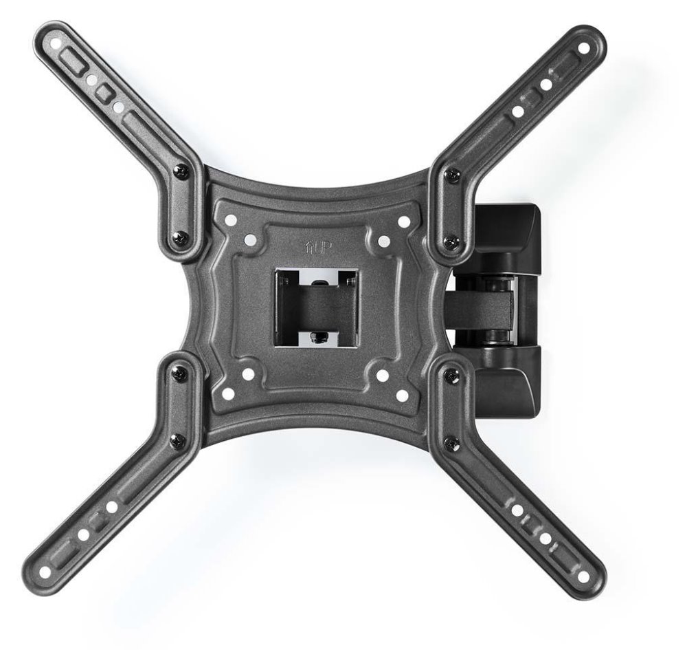 NEDIS nástěnný TV držák/ 23 - 55"/ nosnost 30 kg/ náklon 20°/ otočný 0 - 180°/ Full Motion/ ocel/ černý