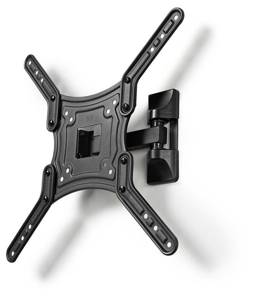 NEDIS nástěnný TV držák/ 23 - 55"/ nosnost 30 kg/ náklon 20°/ otočný 0 - 180°/ Full Motion/ ocel/ černý