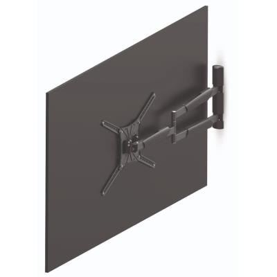 NEDIS nástěnný TV držák/ 13 - 86"/ nosnost 60 kg/ náklon 15°/ otočný 0 - 180°/ Full Motion/ ocel/ černý