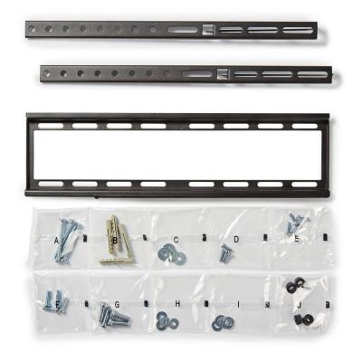 NEDIS nástěnný TV držák/ 23 - 55"/ nosnost 35 kg/ vzdálenost od stěny 23 mm/ fixní/ ocel/ černý