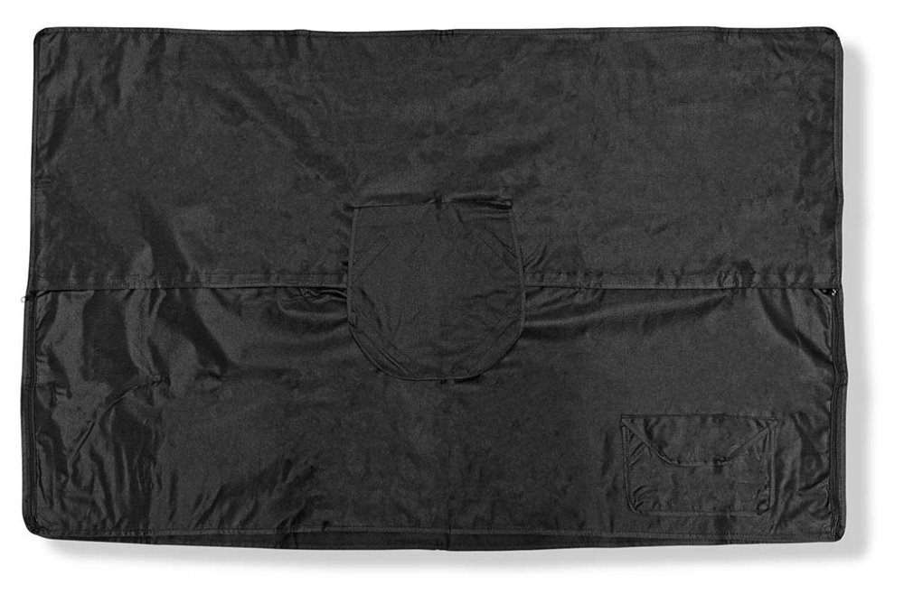 NEDIS venkovní kryt TV/ velikost obrazovky 65 - 70"/ Supreme Quality Oxford/ voděodolný/ 360° ochrana/ černý