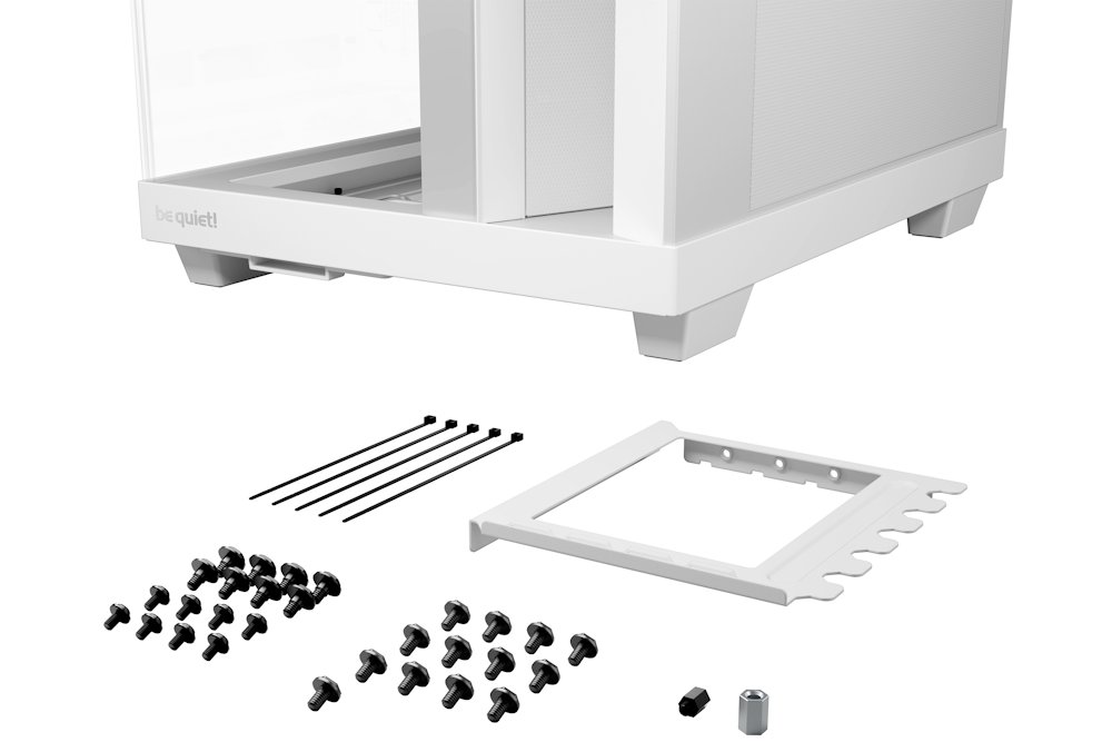 Be quiet! skříň LIGHT BASE 500 LX / MidT / 4x120mm ARGB fans / 2 x USB 3.2 / USB-C / panoramatická / bílá