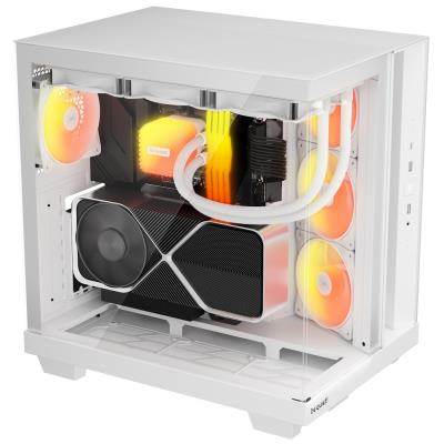 Be quiet! skříň LIGHT BASE 500 LX / MidT / 4x120mm ARGB fans / 2 x USB 3.2 / USB-C / panoramatická / bílá