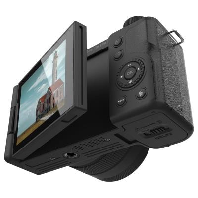 Rollei Compactline 10x Flip Screen/ 64 MPix/ 10x zoom/ Vyklápěcí 2,88 LCD/ 4K video/ Černý