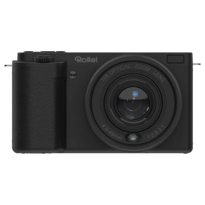 Rollei Compactline 10x Flip Screen/ 64 MPix/ 10x zoom/ Vyklápěcí 2,88 LCD/ 4K video/ Černý