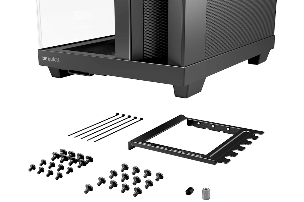 Be quiet! skříň LIGHT BASE 500 LX / MidT / 4x120mm ARGB fans / 2 x USB 3.2 / USB-C / panoramatická / černá