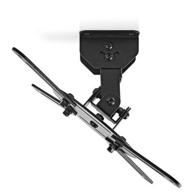 NEDIS stropní držák pro projektor/ Full motion/ nosnost 10 kg/ otáčení 360°/ 4 ramena/ ocel/ černý