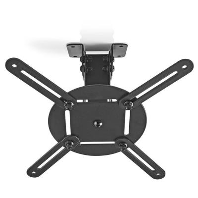 NEDIS stropní držák pro projektor/ Full motion/ nosnost 10 kg/ otáčení 360°/ 4 ramena/ ocel/ černý