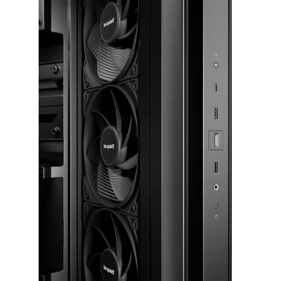 Be quiet! skříň LIGHT BASE 500 / MidT / 4x120mm PWM fans / 2 x USB 3.2 / USB-C / panoramatická / černá