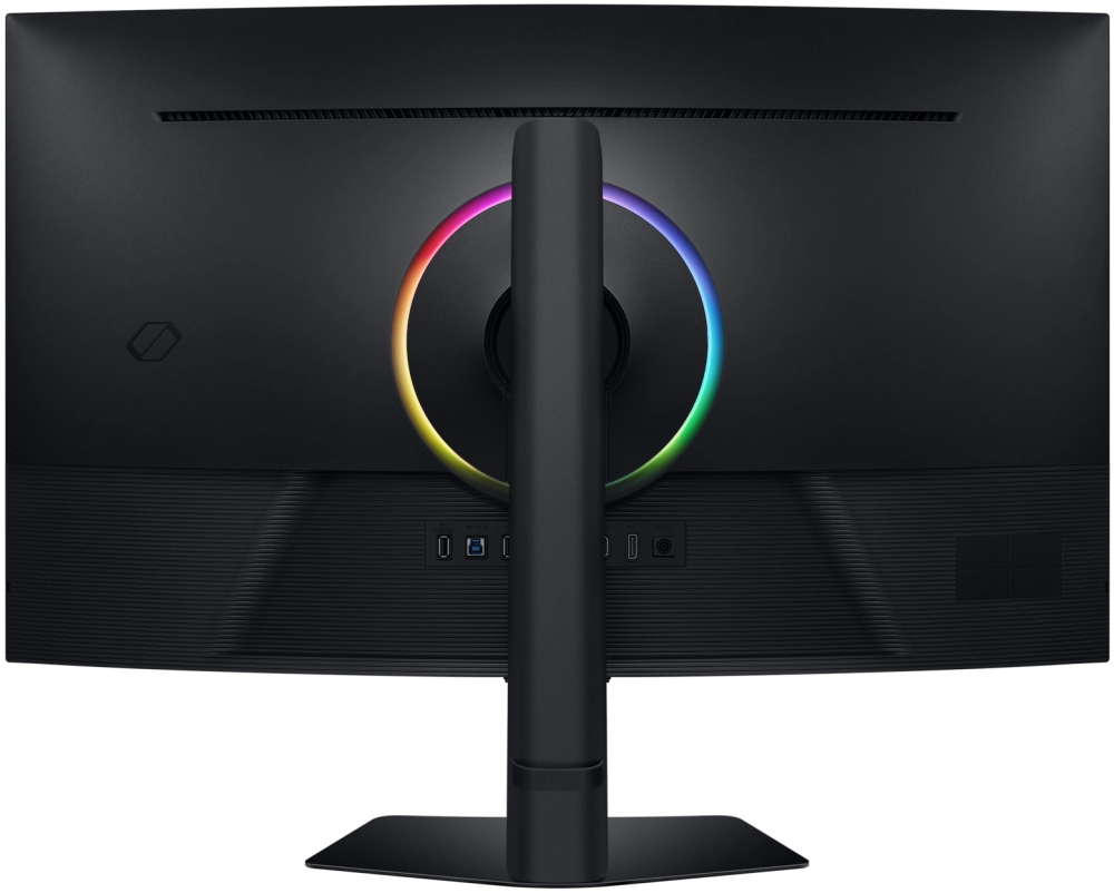 Samsung Odyssey G7 37"/ G75SF / Prohnutý / 4K 3840×2160 / 16:9 / VA / 1ms / 165Hz / HDMI / DP / USB / VESA