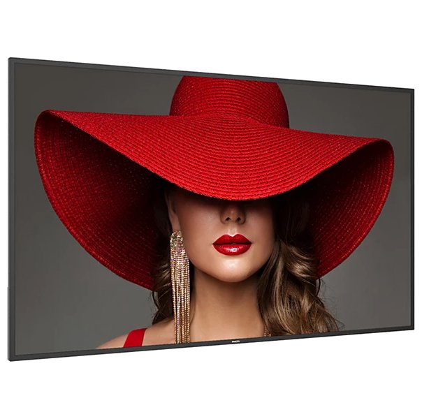 Philips IPS panel – 65" D-LED displej, UHD rozlišení, IPS panel, jas 500 cd/m2, provoz 24/7, Android 11