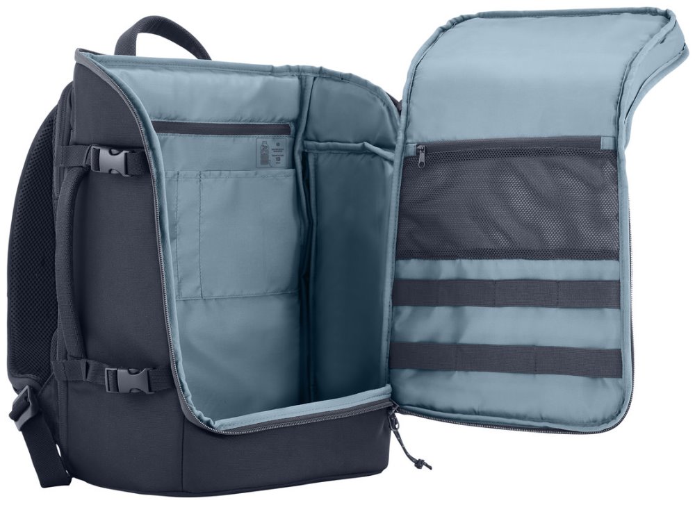 HP Travel 25L 15.6 Laptop Backpack, šedý