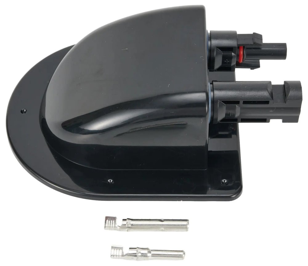 Solarmi střešní průchodka s konektory MC4, černé