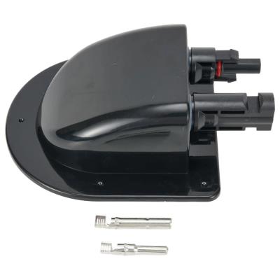 Solarmi střešní průchodka s konektory MC4, černé