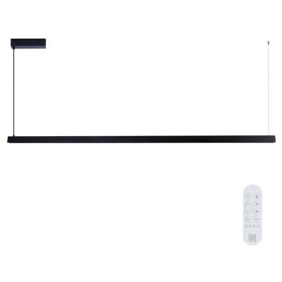 IMMAX NEO MADEIRA SMART lineár osvětlení, dřevo černé, 202cm, Wi-Fi, TUYA