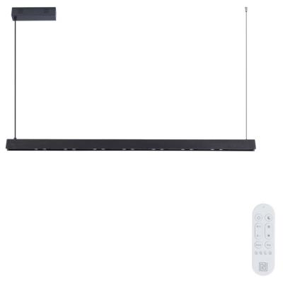 IMMAX NEO MADEIRA SMART lineár osvětlení, dřevo černé, 122cm, Wi-Fi, TUYA