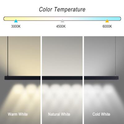 IMMAX NEO MADEIRA SMART lineár osvětlení, dřevo černé, 152cm, Wi-Fi, TUYA