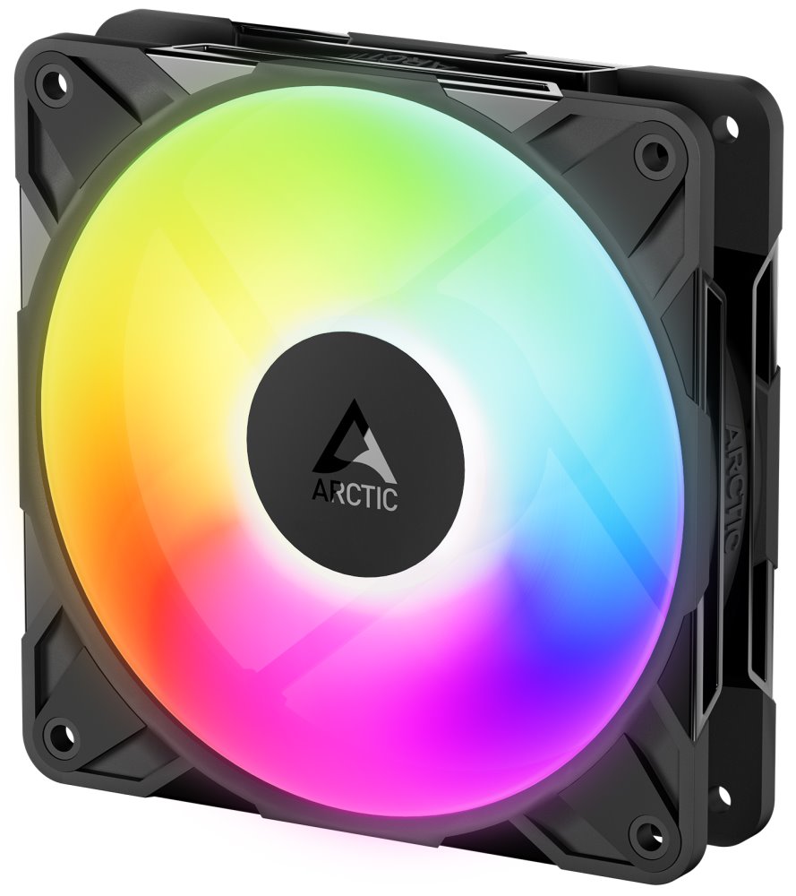 ARCTIC P12 Pro Reverse A-RGB ventilátor 120mm - 3 Pack