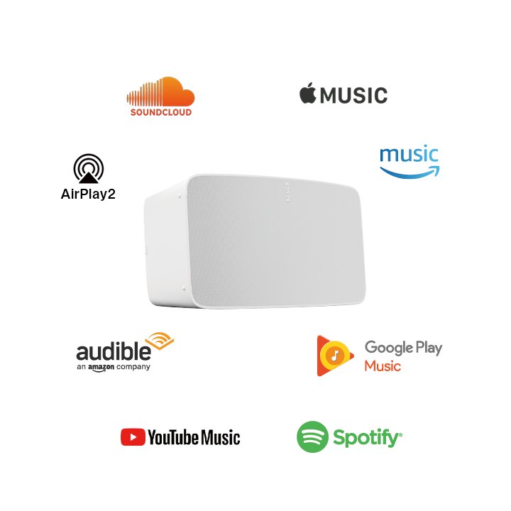 Sonos Five Bílá