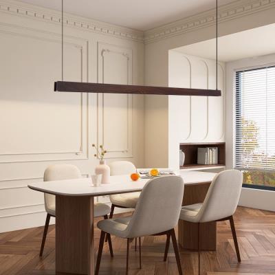 IMMAX NEO MADEIRA SMART lineár osvětlení, dřevo ořech, 152cm, Wi-Fi, TUYA