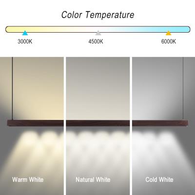 IMMAX NEO MADEIRA SMART lineár osvětlení, dřevo ořech, 152cm, Wi-Fi, TUYA