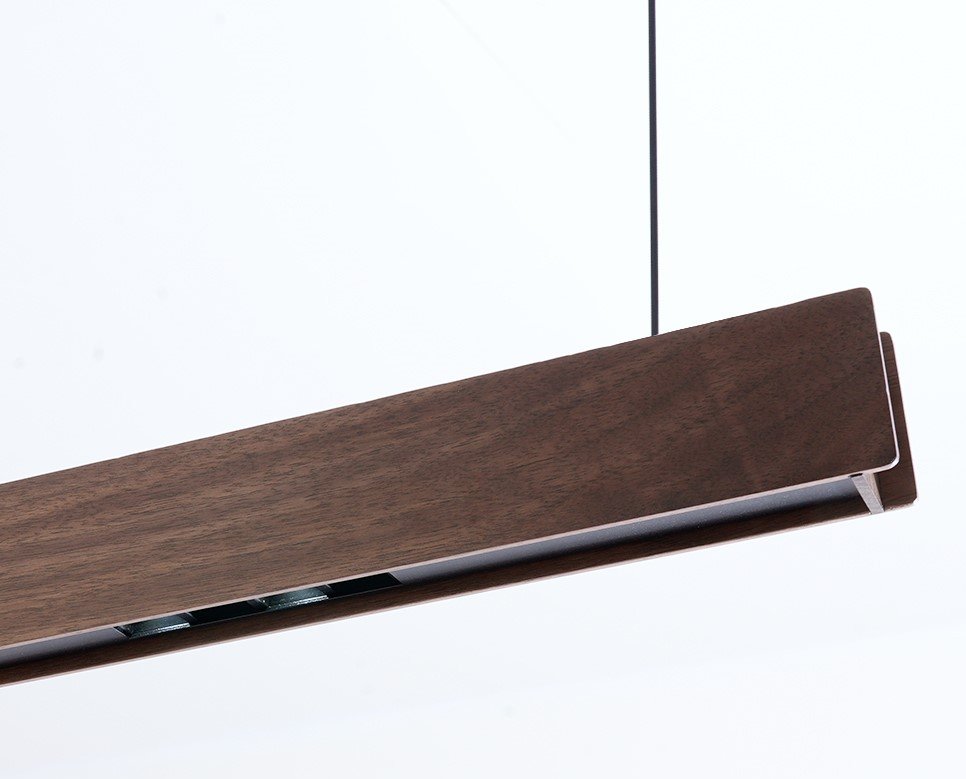 IMMAX NEO MADEIRA SMART lineár osvětlení, dřevo ořech, 202cm, Wi-Fi, TUYA